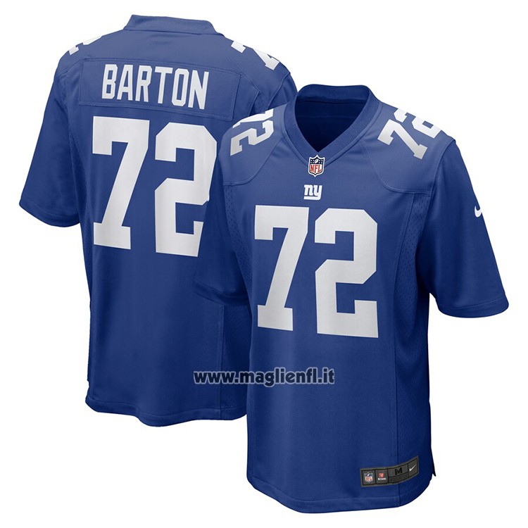 Maglia NFL Game New York Giants Jackson Barton Blu